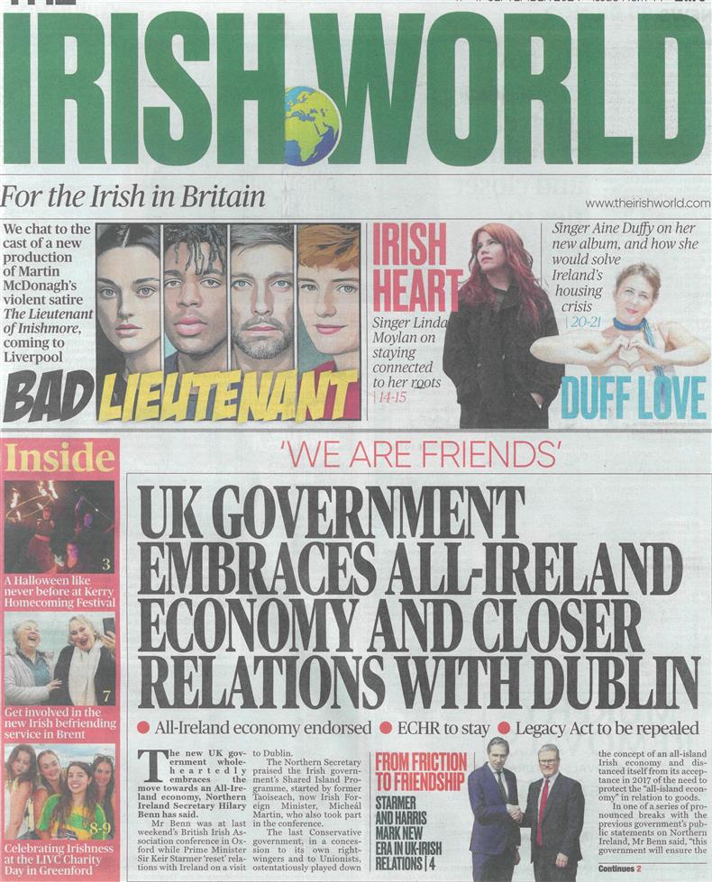 Irish World - 11/09/2024