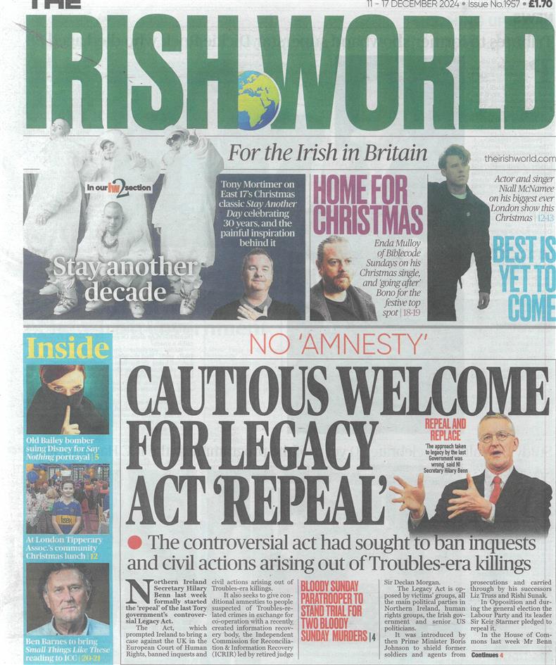Irish World - 11/12/2024