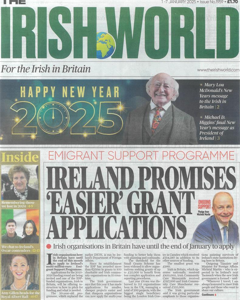 Irish World - 01/01/2025