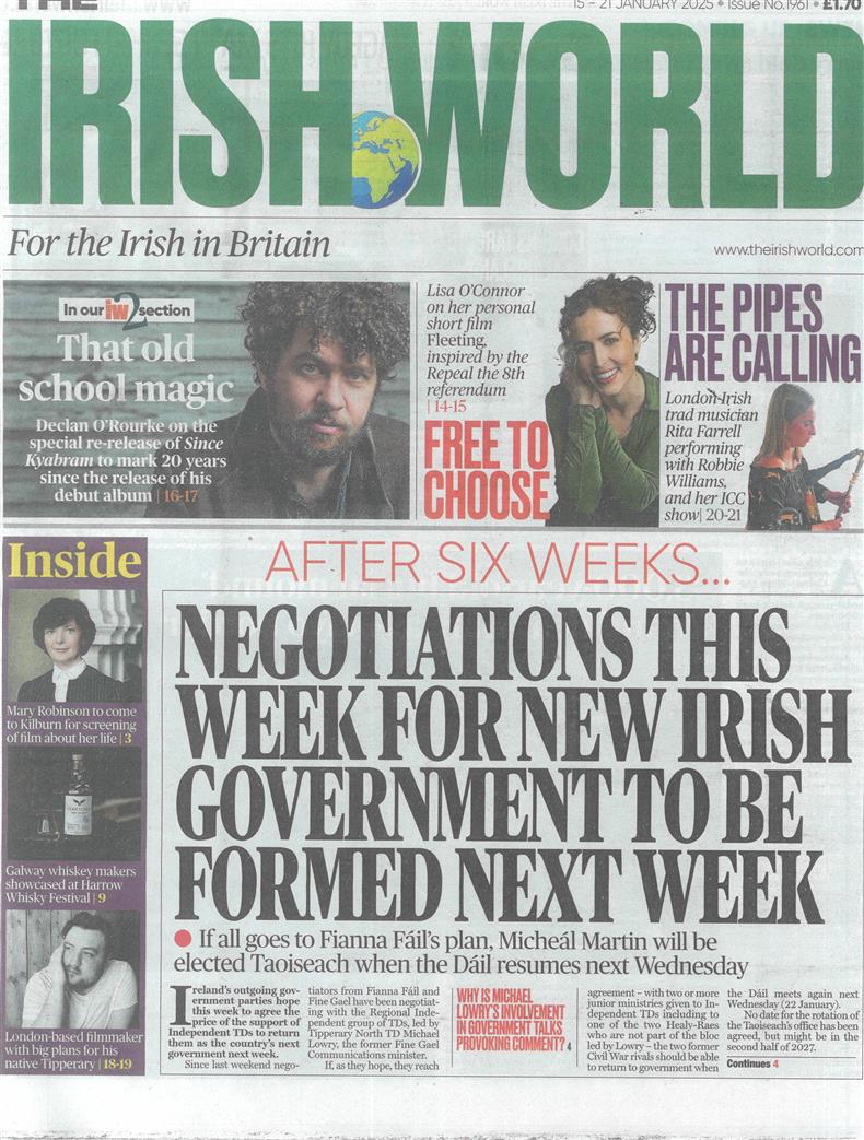 Irish World - 15/01/2025