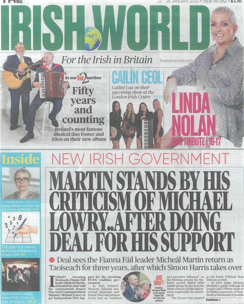 Irish World - 22/01/2025