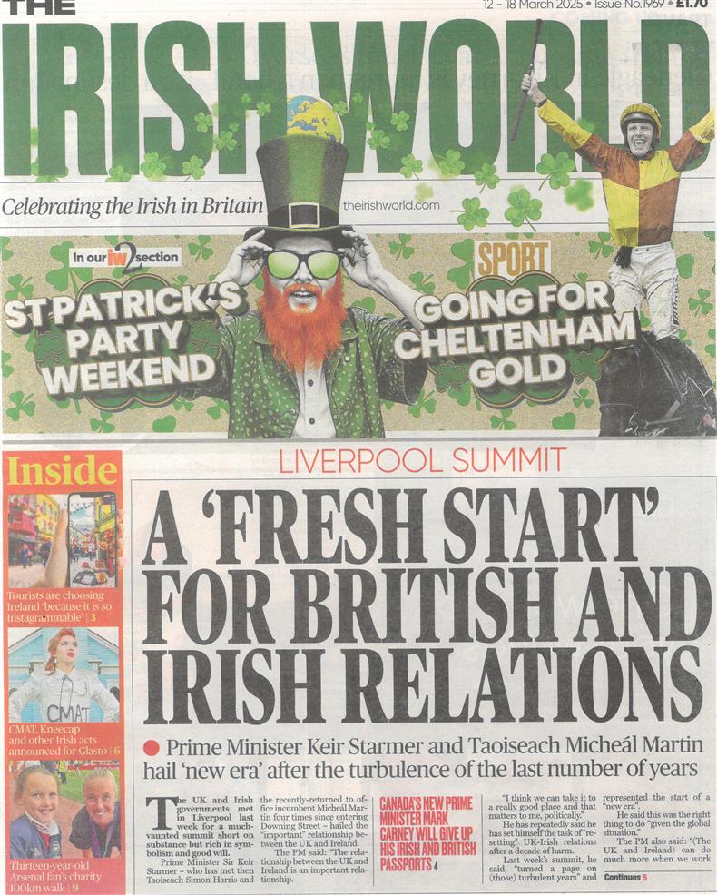 Irish World - 12/03/2025