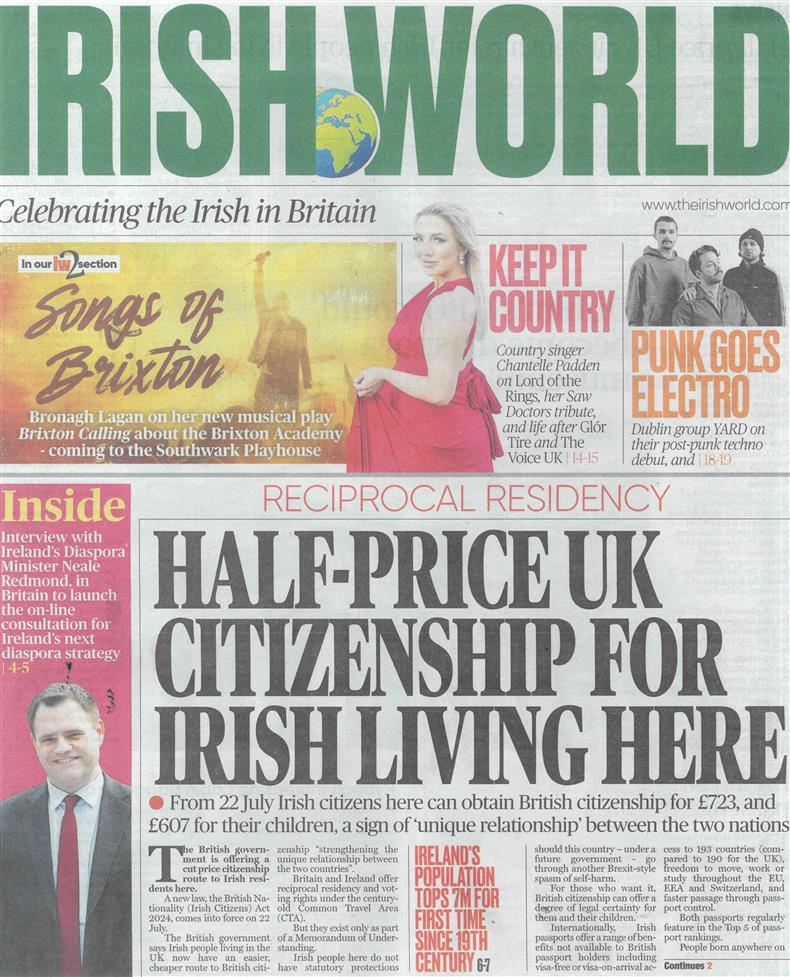 Irish World - 09/07/2025