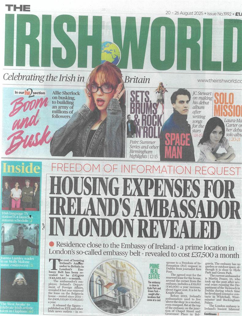 Irish World - 20/08/2025