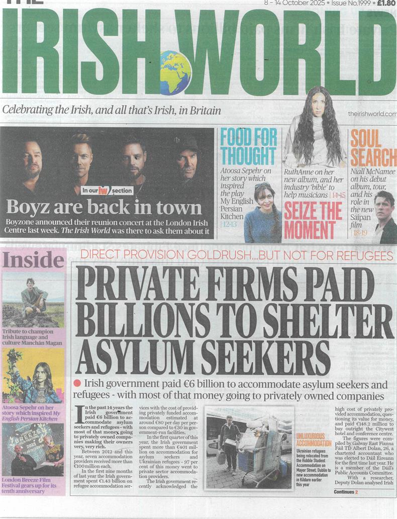Irish World - 08/10/2025