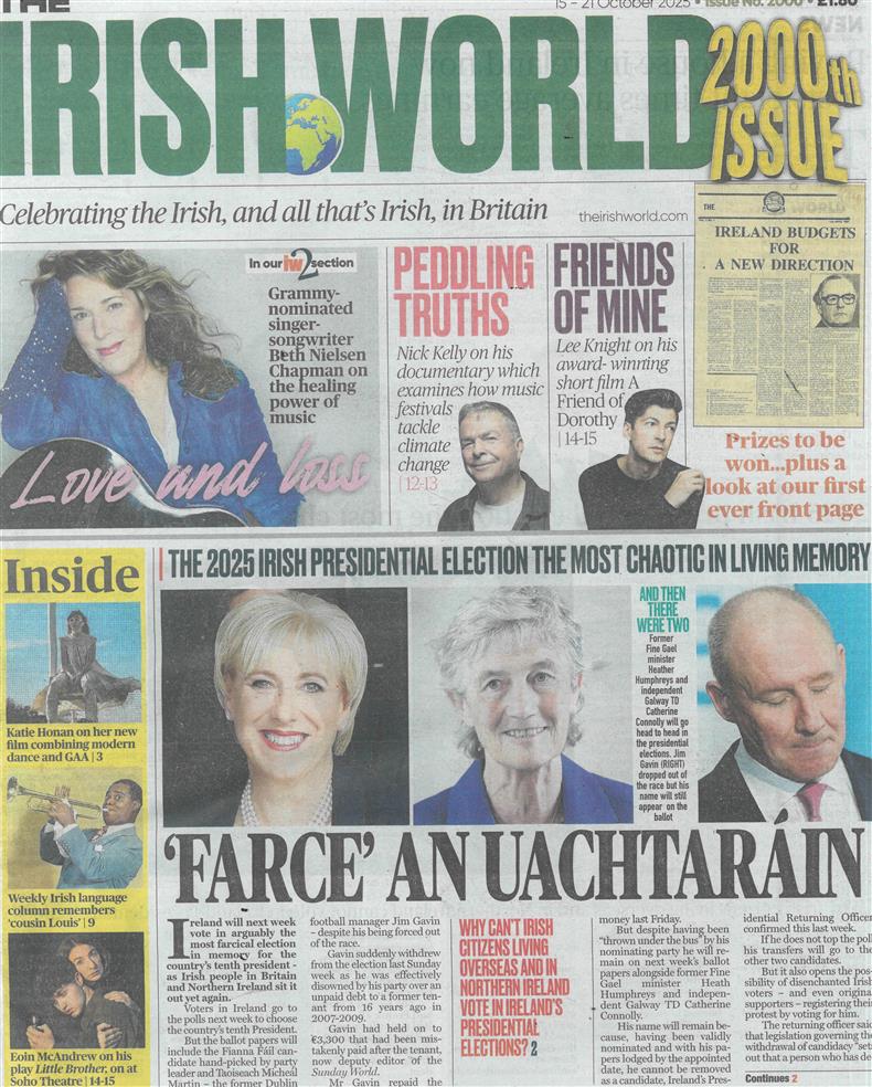 Irish World - 15/10/2025