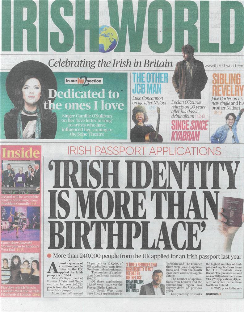 Irish World - 19/11/2025