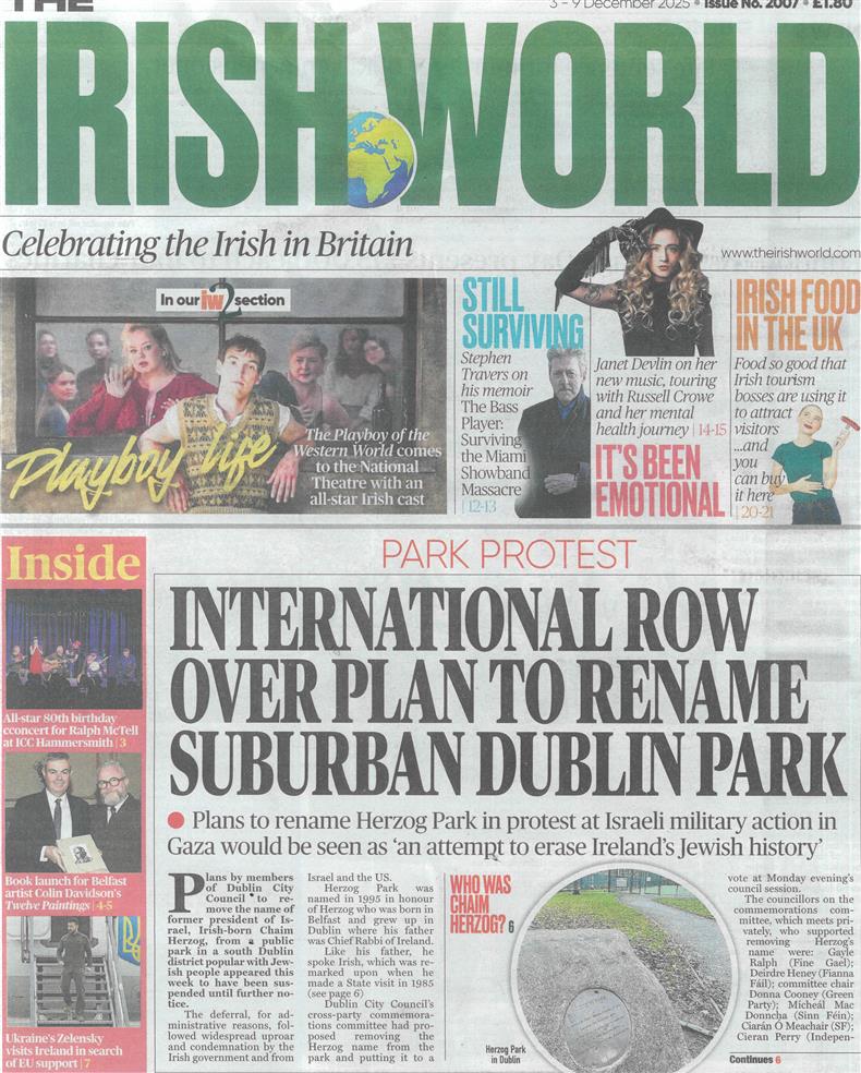 Irish World - 03/12/2025
