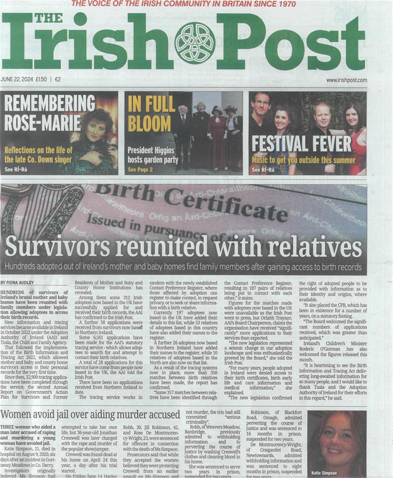 Irish Post - 22/06/2024