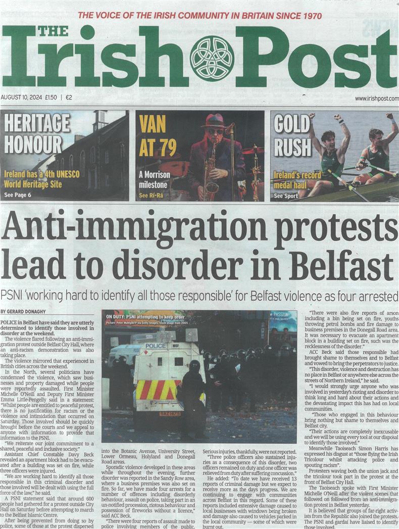 Irish Post - 10/08/2024
