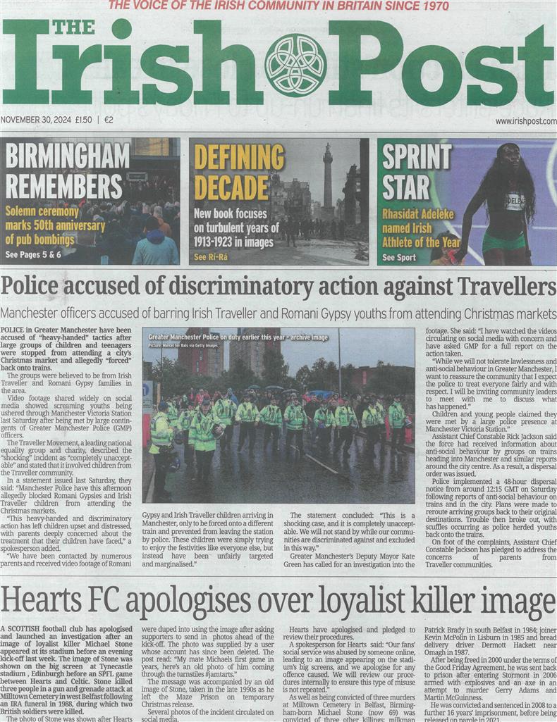 Irish Post - 30/11/2024
