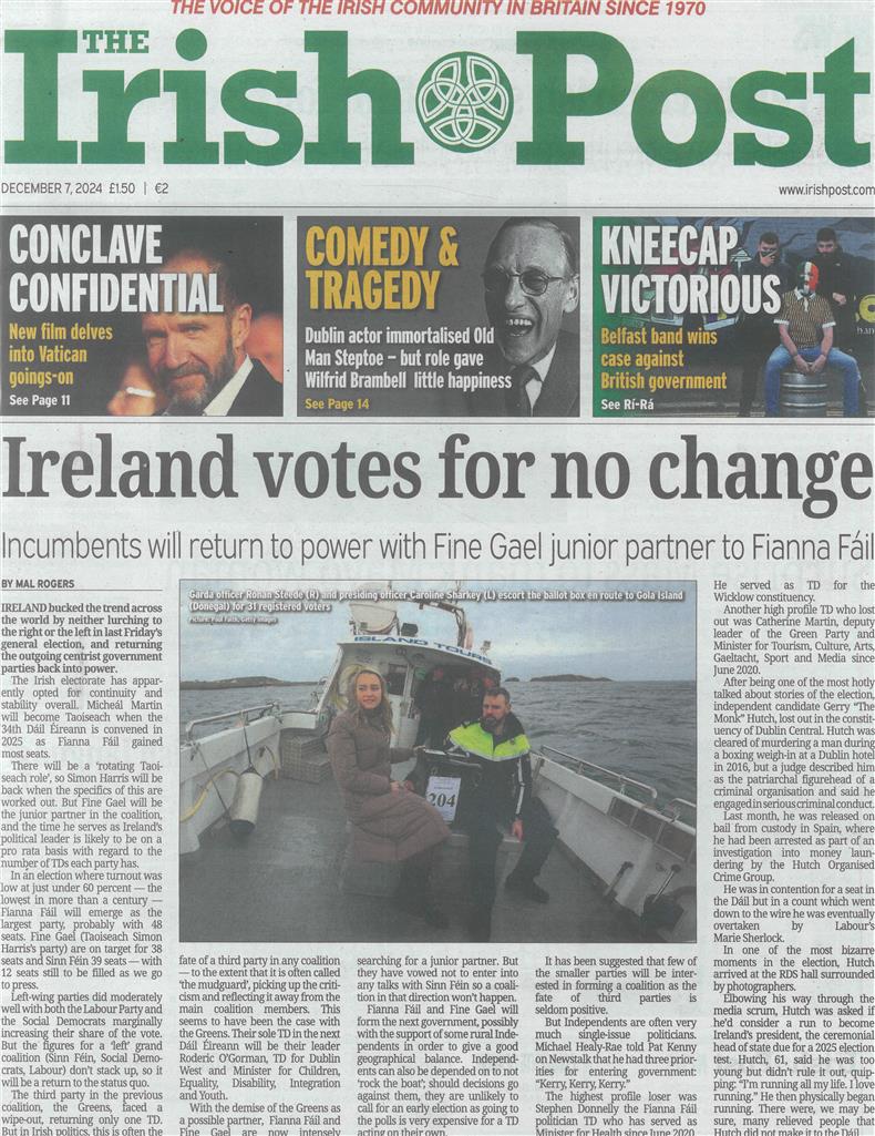 Irish Post - 07/12/2024