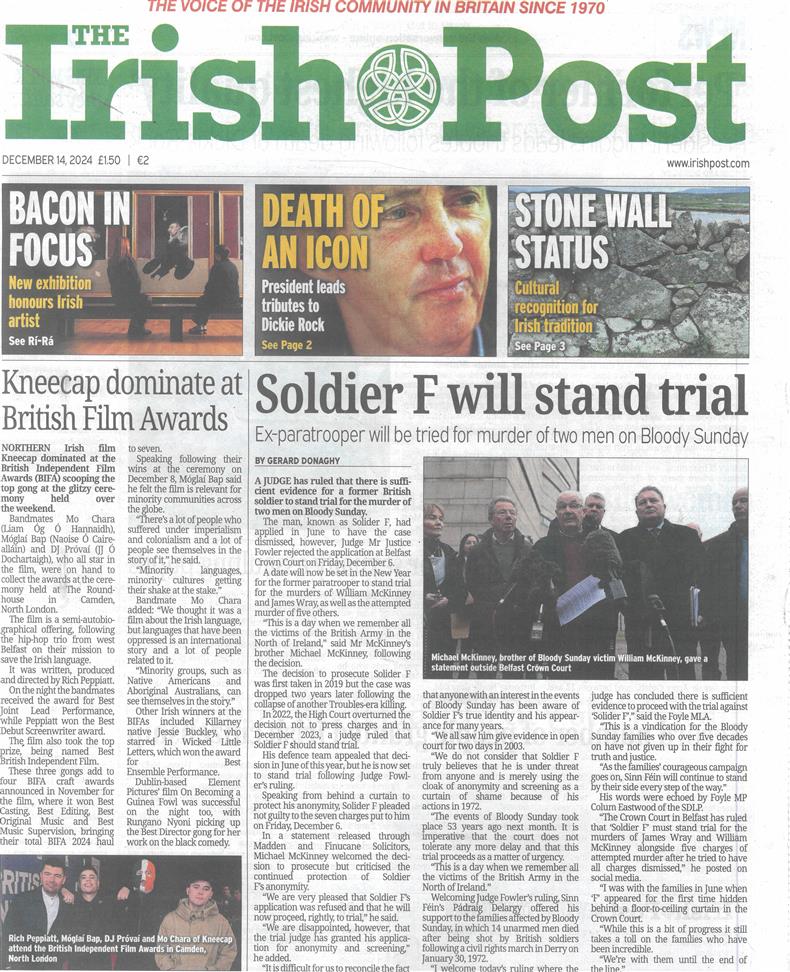Irish Post - 14/12/2024