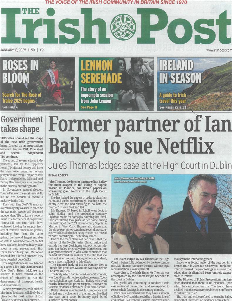Irish Post - 18/01/2025