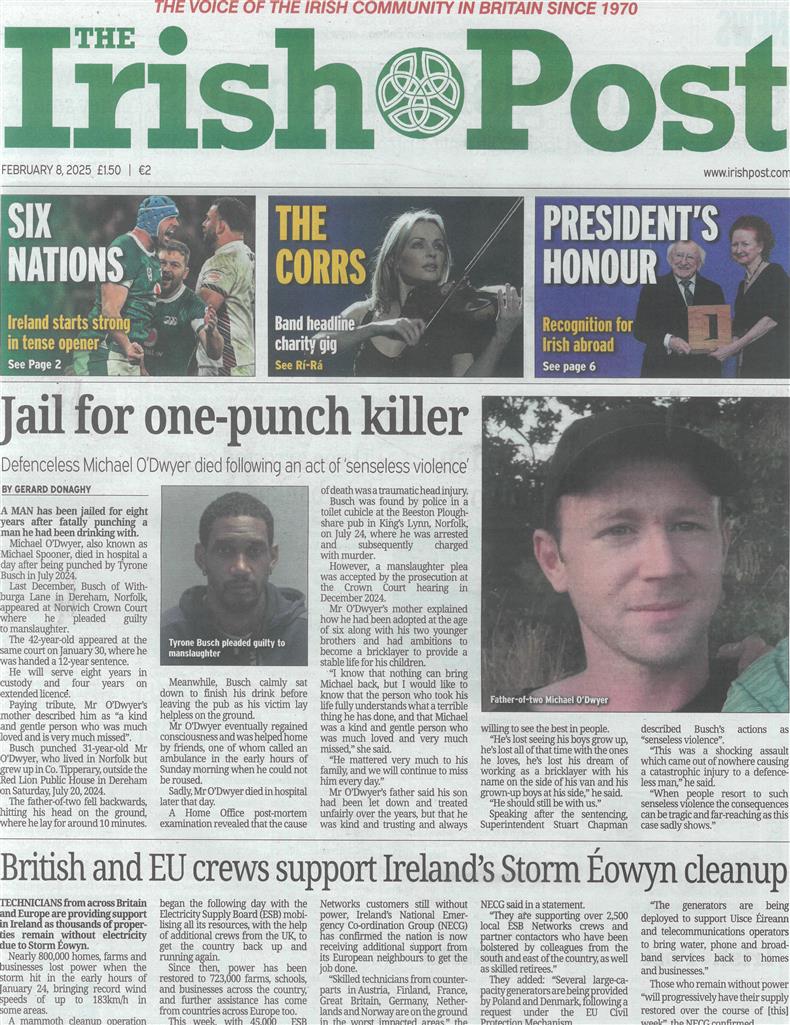 Irish Post - 08/02/2025