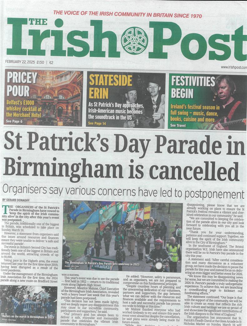 Irish Post - 22/02/2025