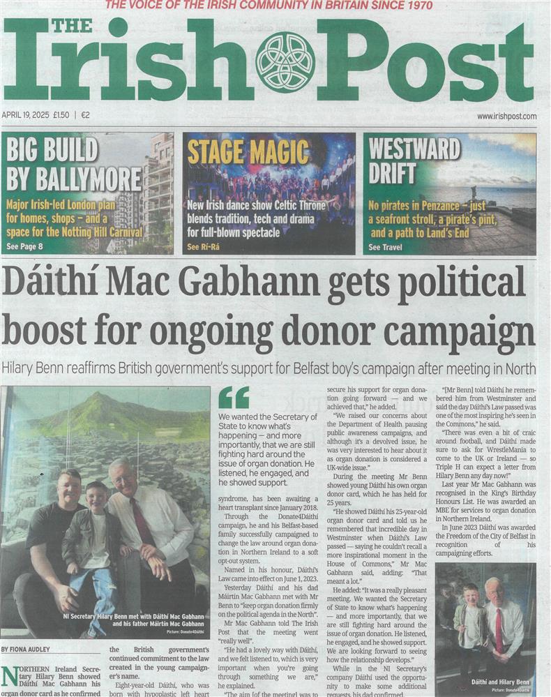 Irish Post - 19/04/2025