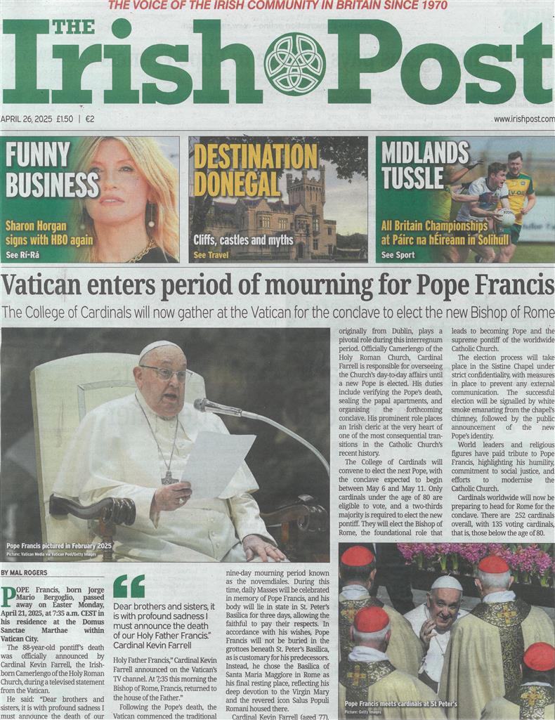 Irish Post - 26/04/2025