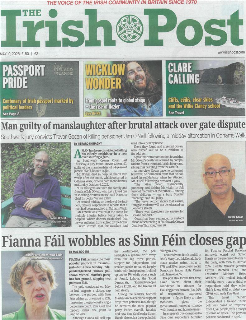 Irish Post - 10/05/2025