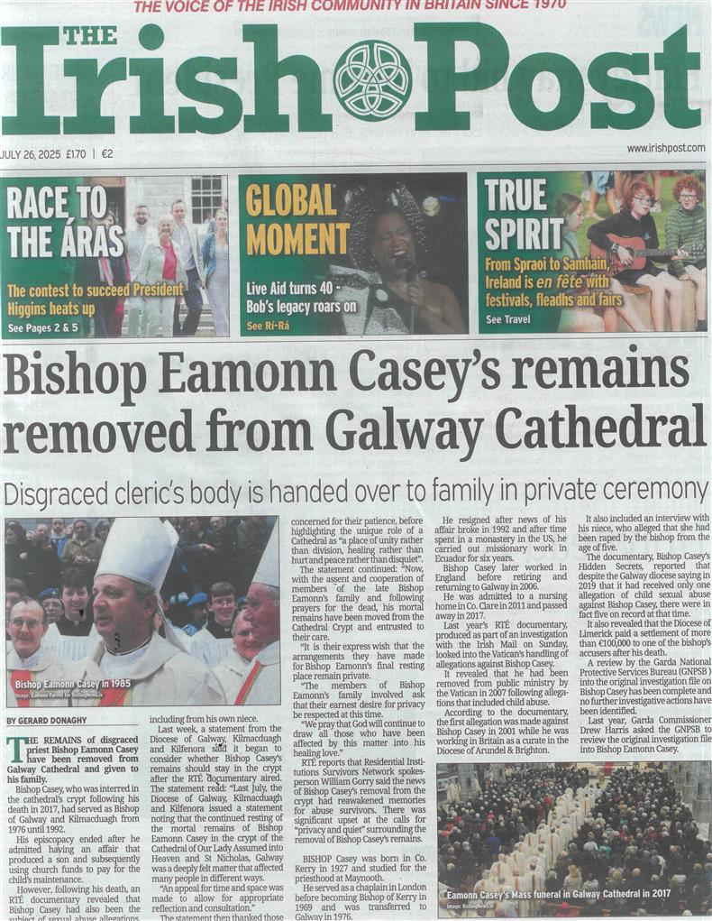 Irish Post - 26/07/2025
