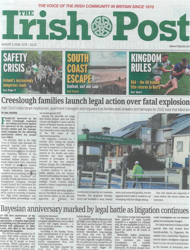 Irish Post - 02/08/2025
