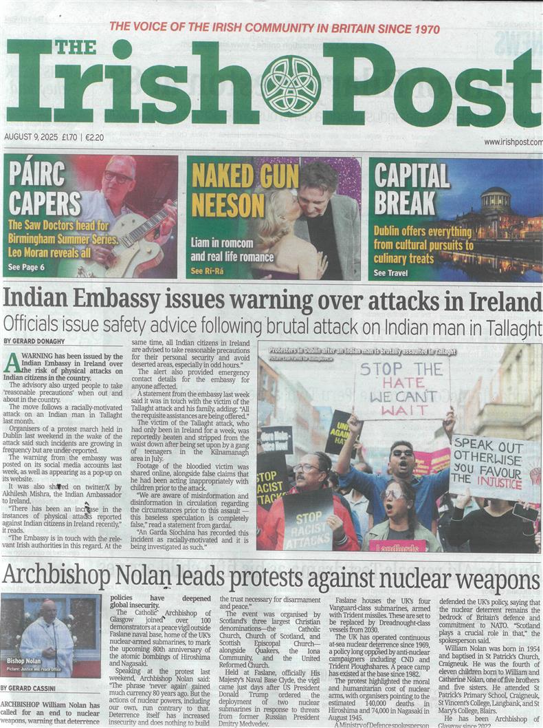 Irish Post - 09/08/2025