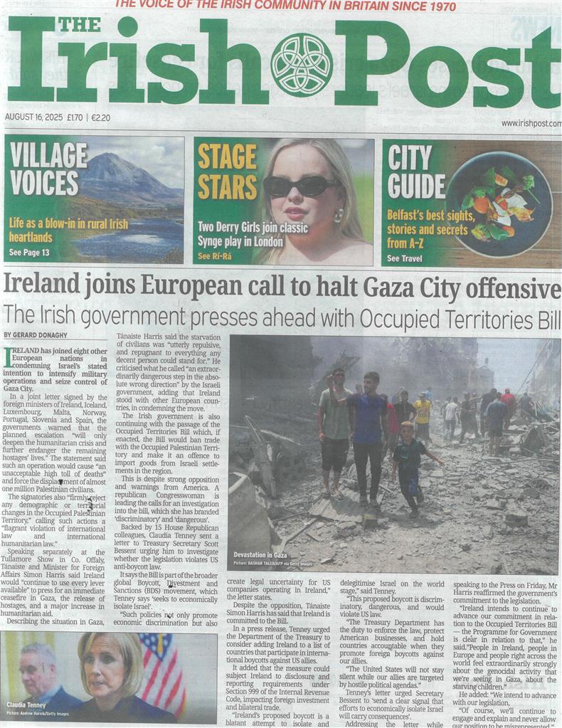 Irish Post - 16/08/2025