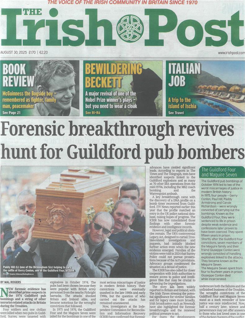 Irish Post - 30/08/2025