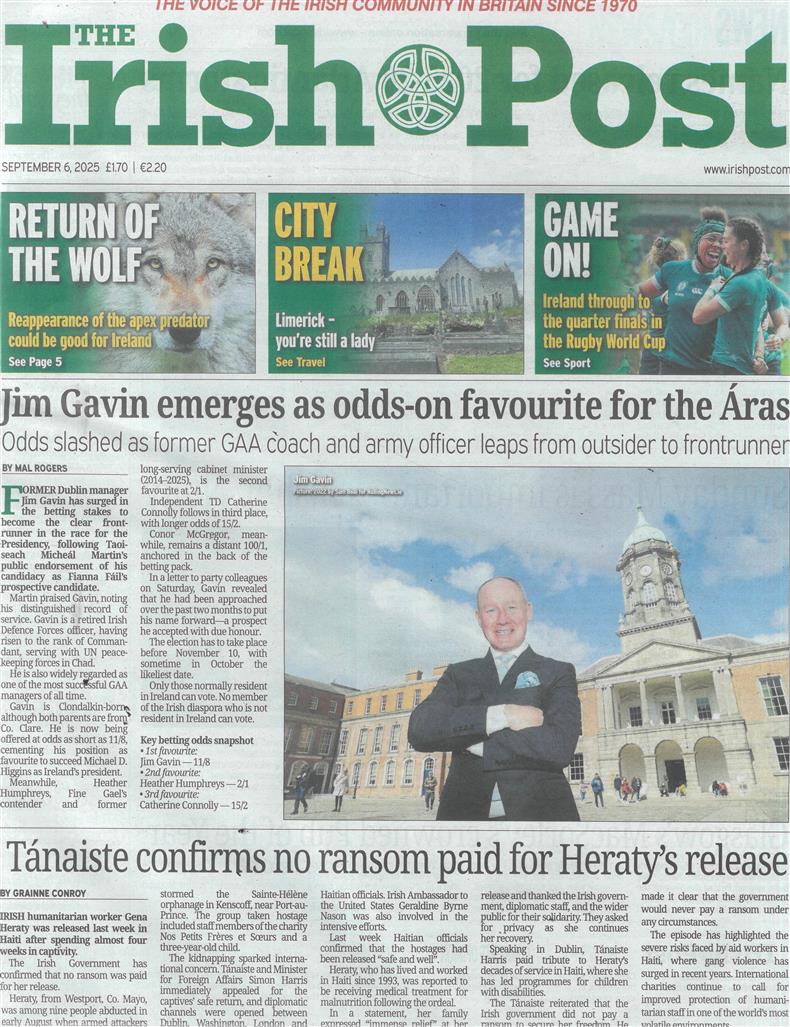 Irish Post - 06/09/2025
