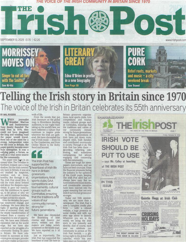 Irish Post - 13/09/2025