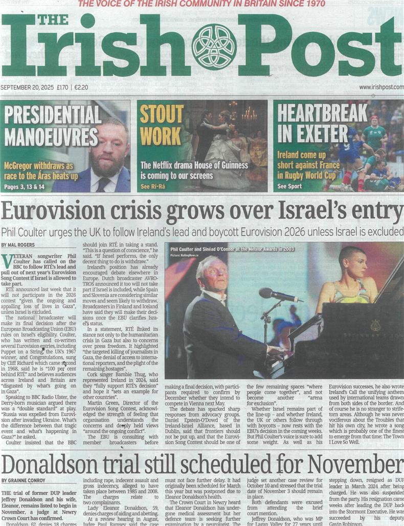 Irish Post - 20/09/2025
