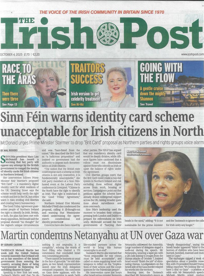 Irish Post - 04/10/2025