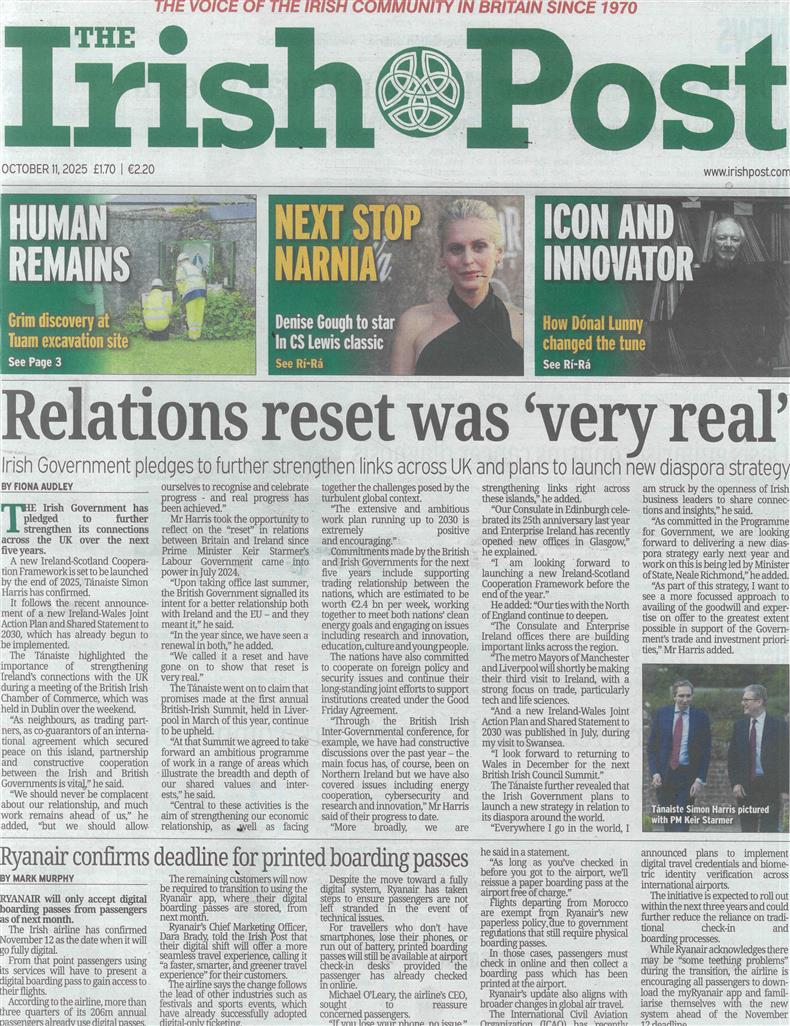 Irish Post - 11/10/2025