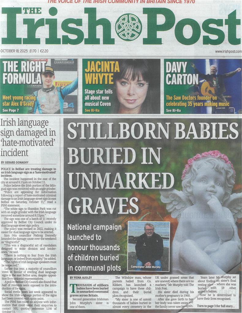 Irish Post - 18/10/2025