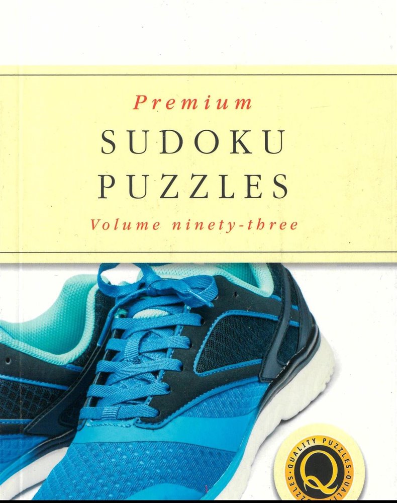 Premium Sudoku Puzzles Magazine Issue NO 93