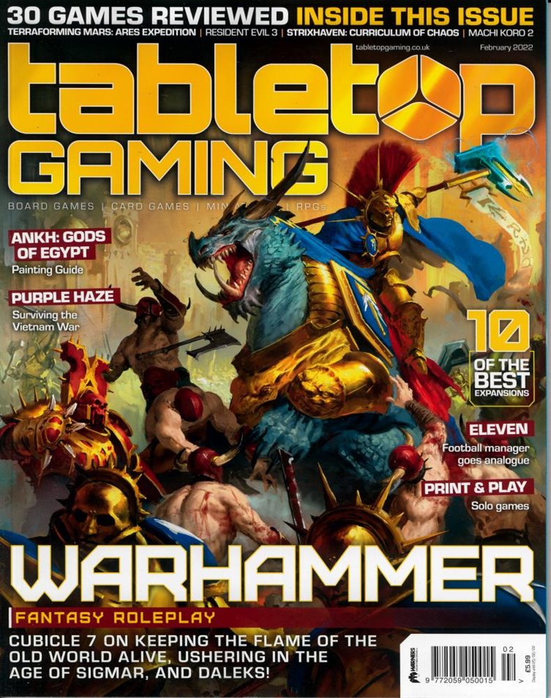 Tabletop Gaming Magazine Issue FEB 22