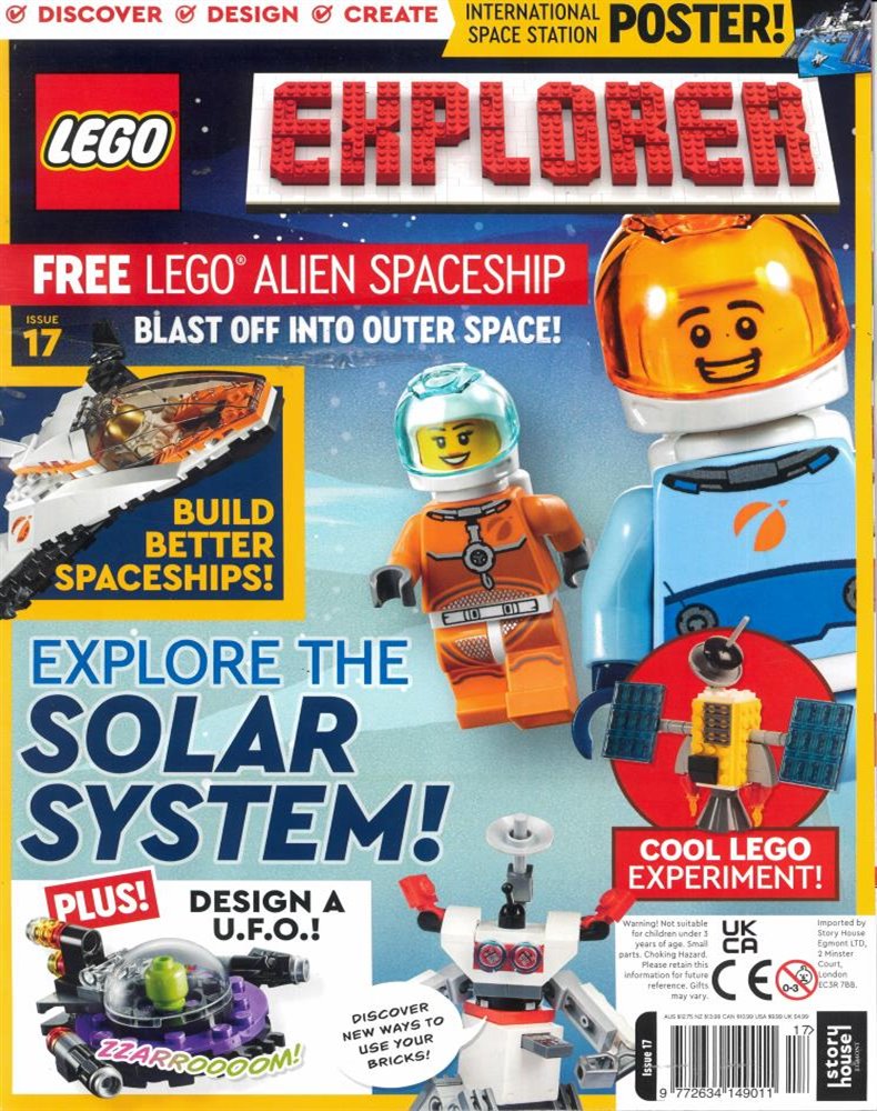 Lego Explorer Magazine Issue NO 17