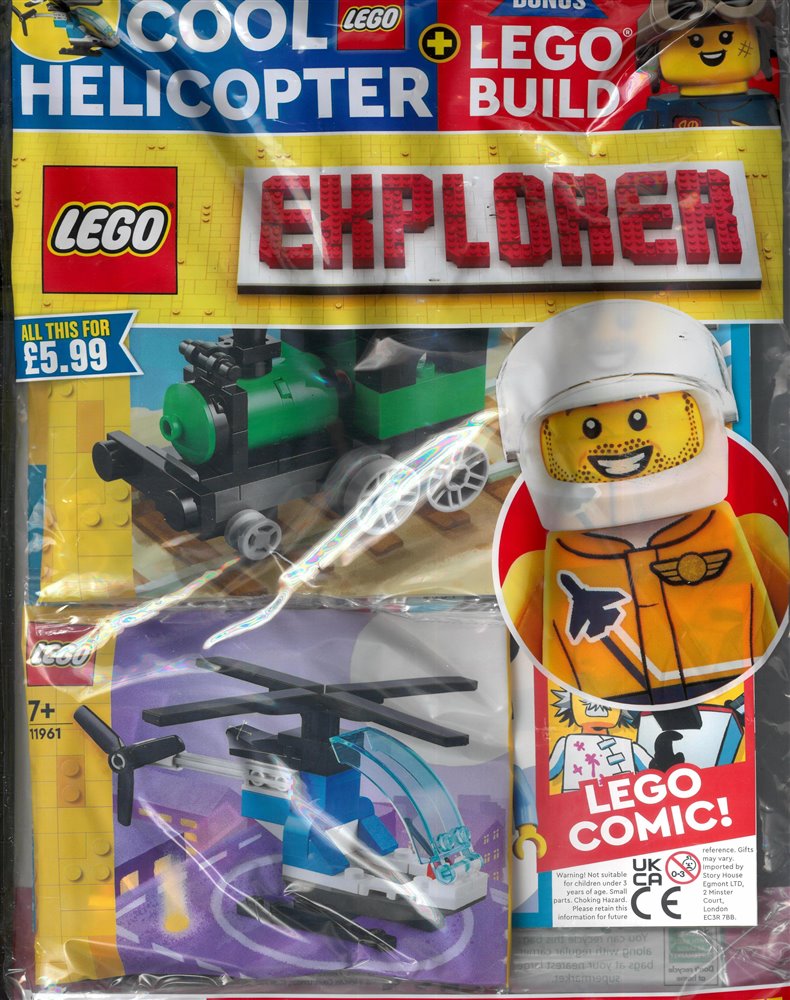 Lego Explorer Magazine Issue NO 19