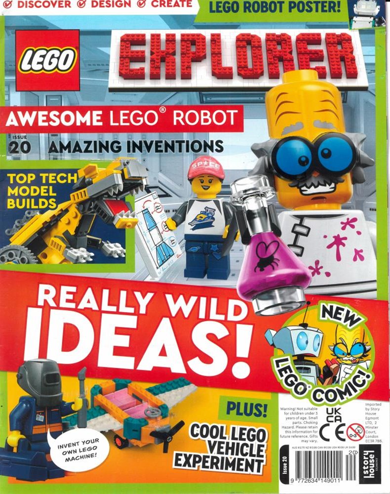 Lego Explorer Magazine Issue NO 20