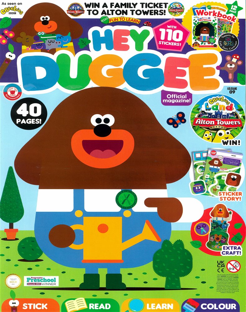 Fun to Learn Hey Duggee Magazine Issue NO 9