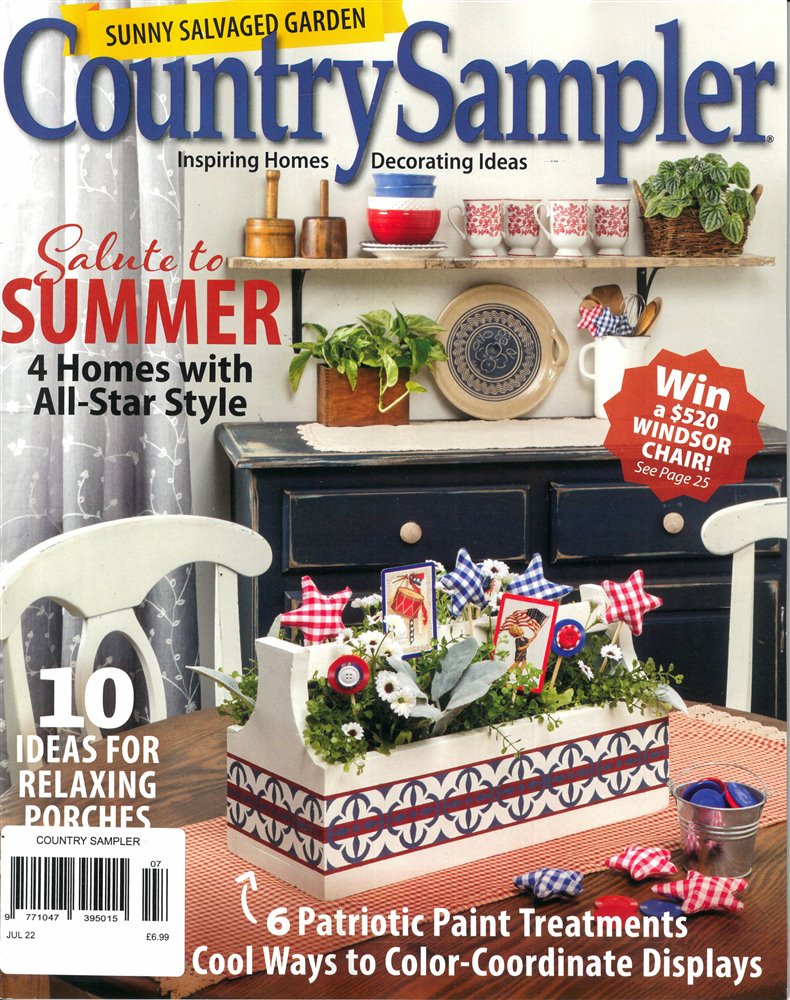 Country Sampler Magazine Issue JUL 22
