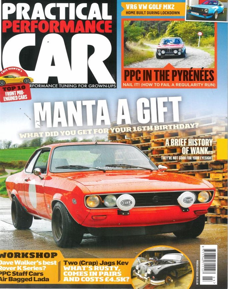 Practical Performance Car Magazine Issue MAR 22