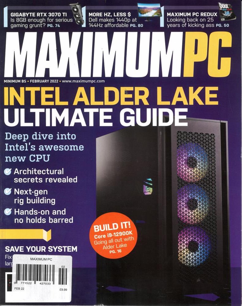 Maximum PC Magazine Issue FEB 22