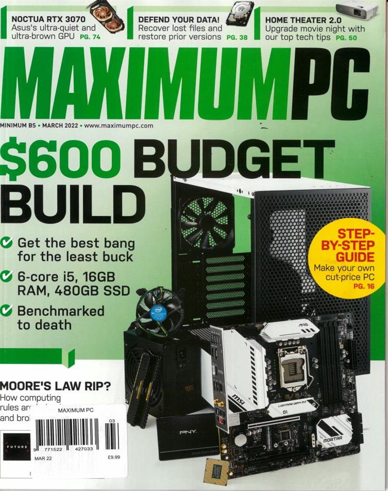 Maximum PC Magazine Issue MAR 22