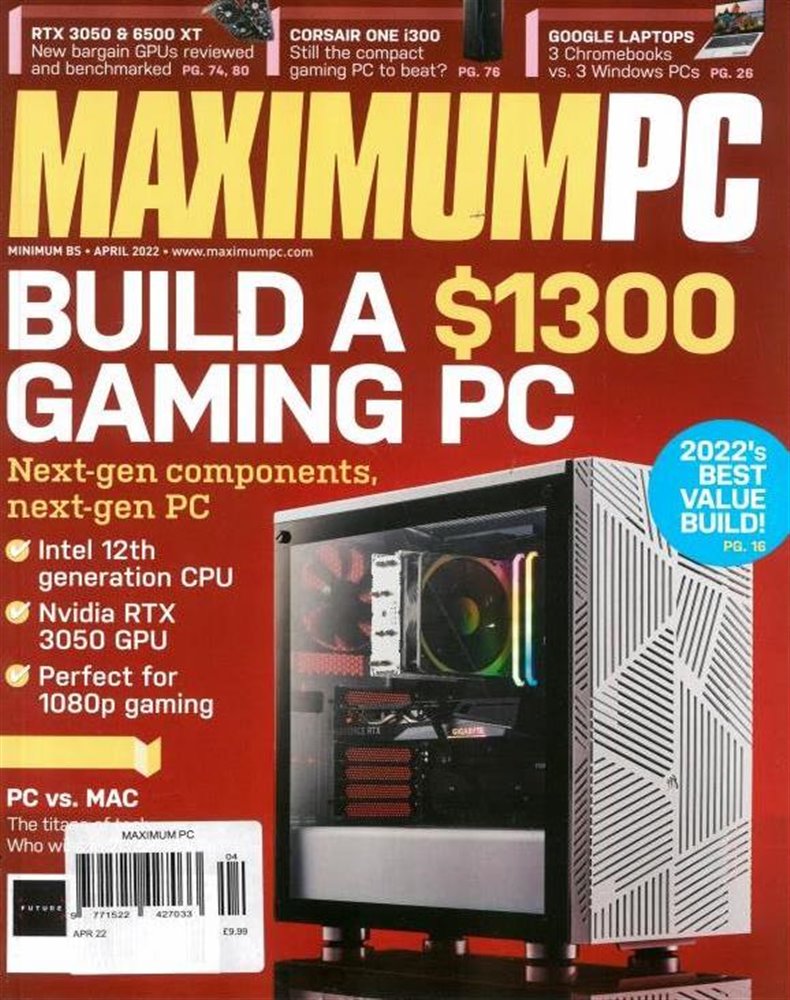 Maximum PC Magazine Issue APR 22