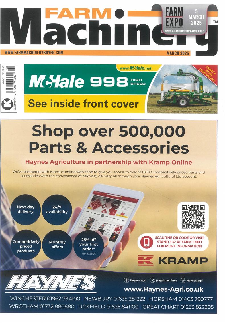 Farm Machinery - MAR 25