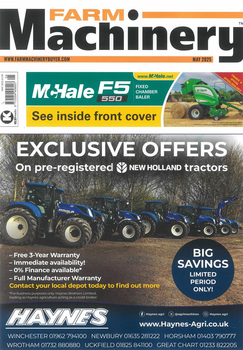 Farm Machinery - MAY 25