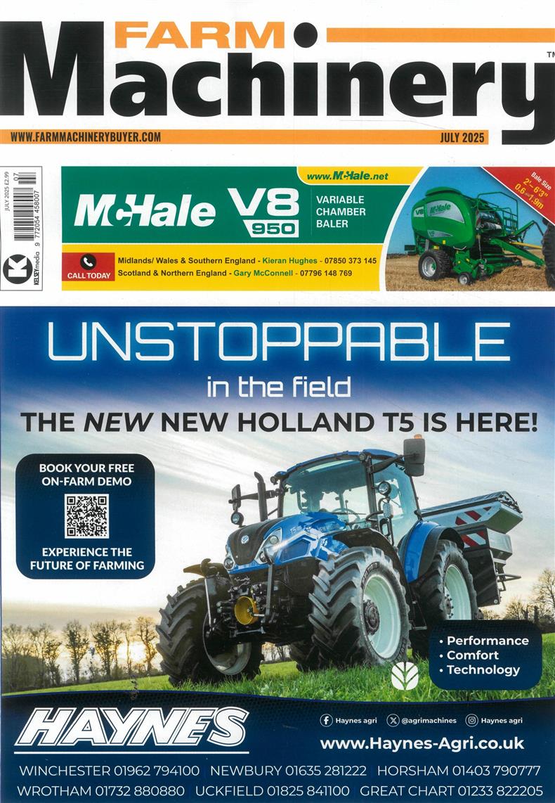 Farm Machinery - JUL 25