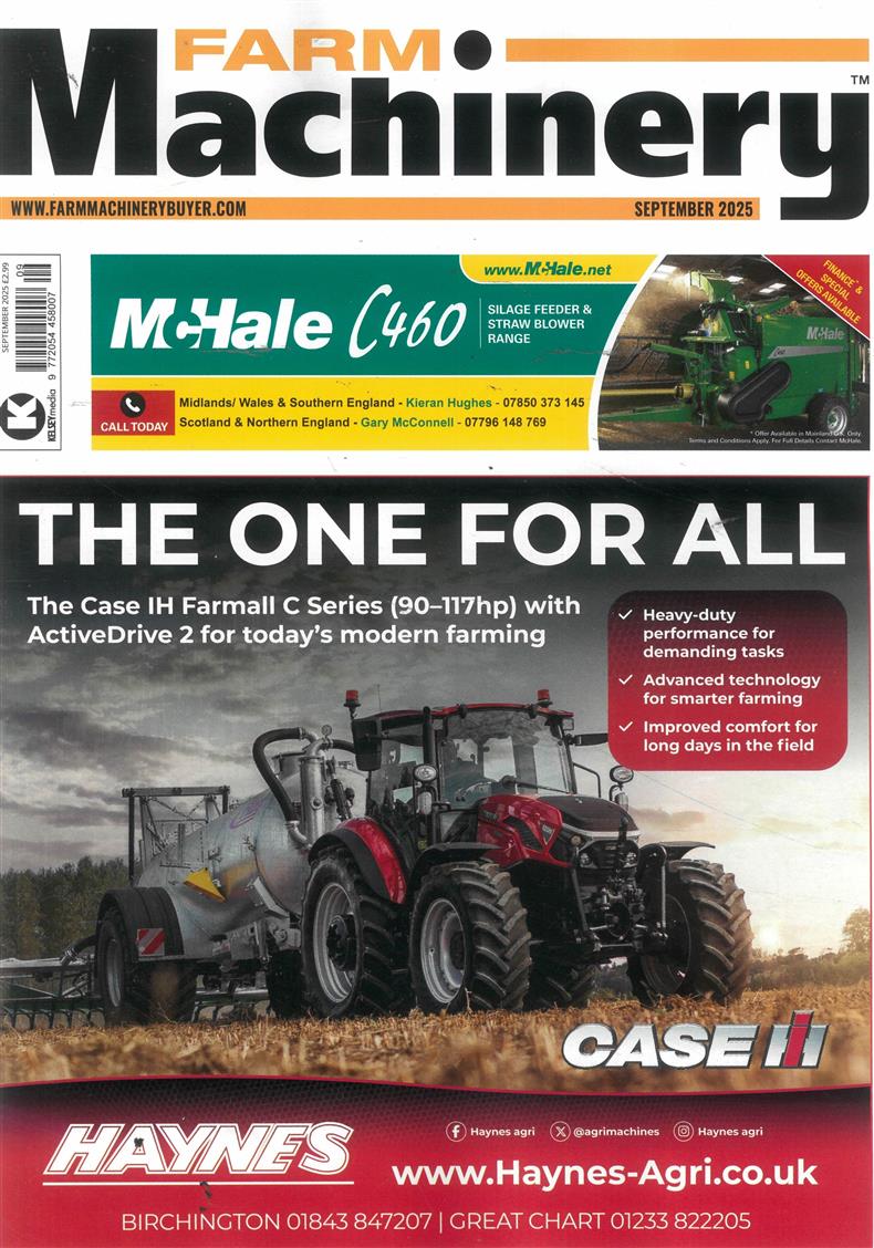 Farm Machinery - SEP 25