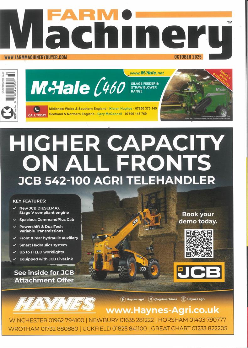 Farm Machinery - OCT 25